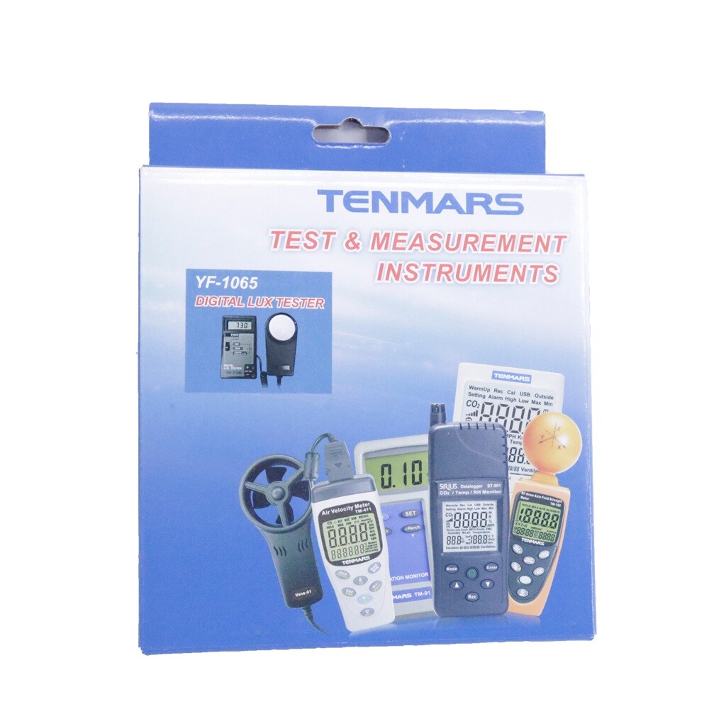 TENMARS YF-1065 Digital Light Meter 99 Records Storage Length