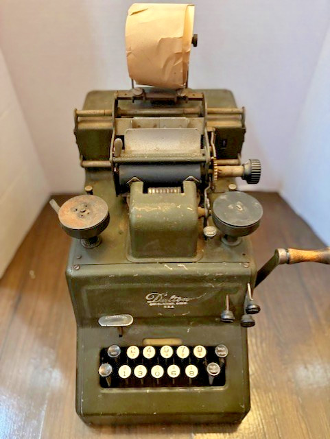 Vintage Dalton Adding Machine Works!