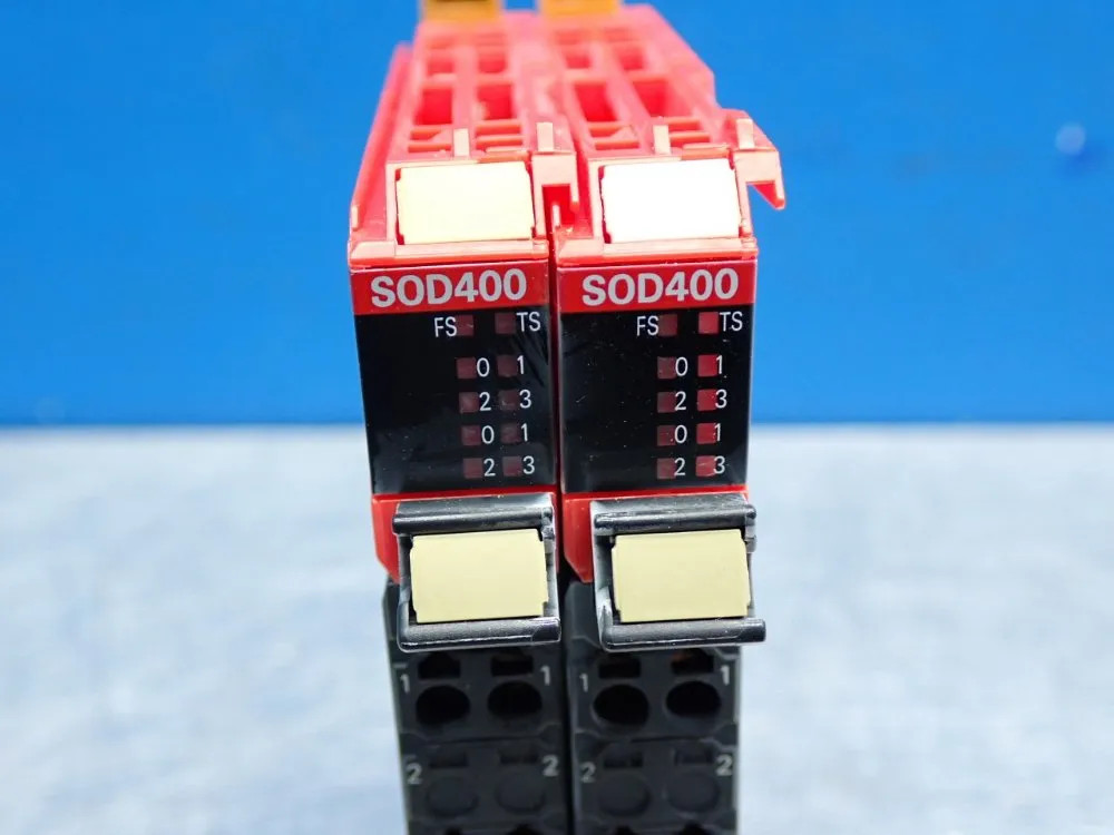 OMRON SAFETY I/O CONTROL UNIT, 2PCS NX-SOD400