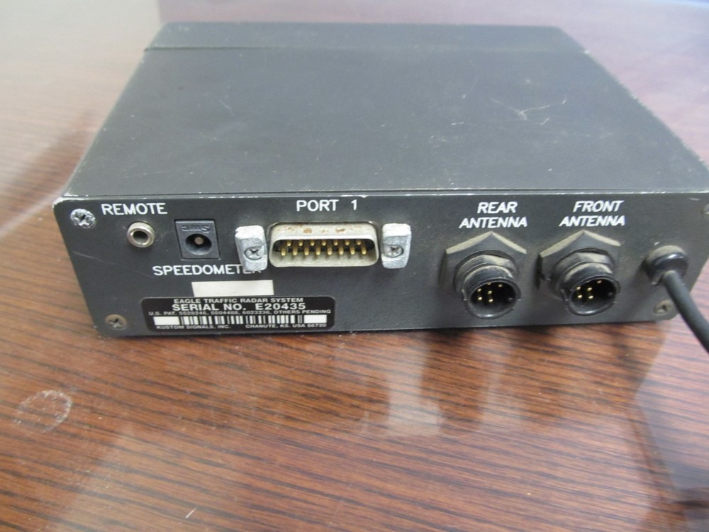 UNTESTED Kustom Golden Eagle Radar Speed Detection Controller - Free S&H