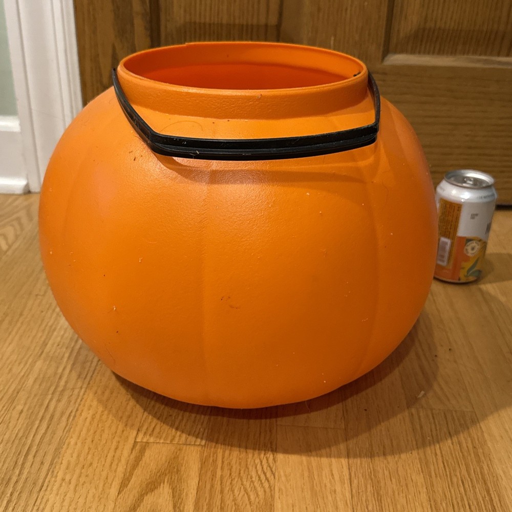 Large 12” Jack O Lantern Pail