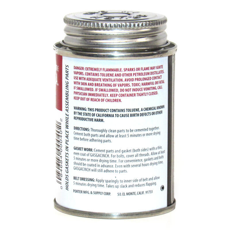 Gasgacinch Engine Sealant 440-A (2pk); Gasgacinch 4 oz Brush-on