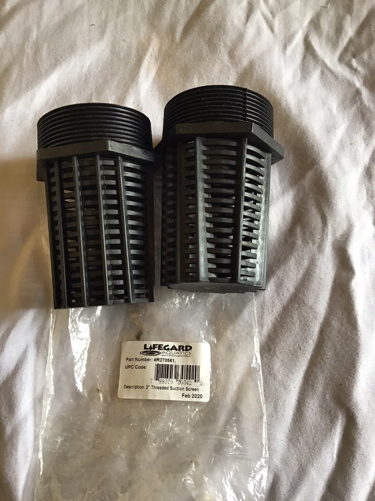 2-Lifegard 2” Threaded Suction Screen