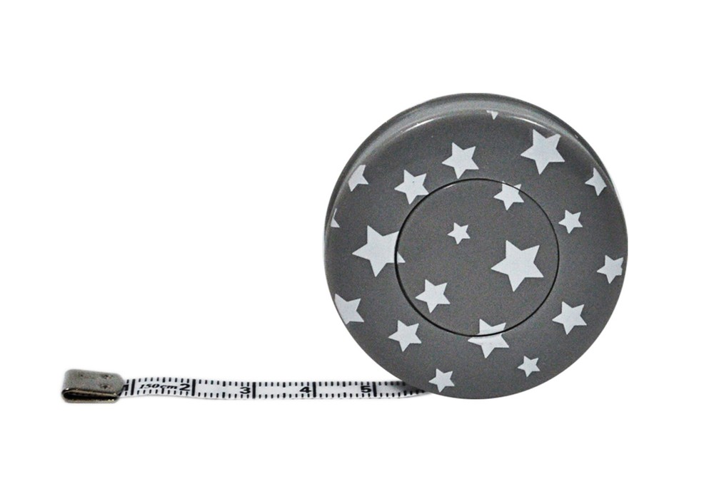 Star Tape Measure Gray