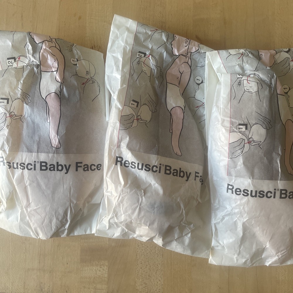 Three Resusci Baby Faces