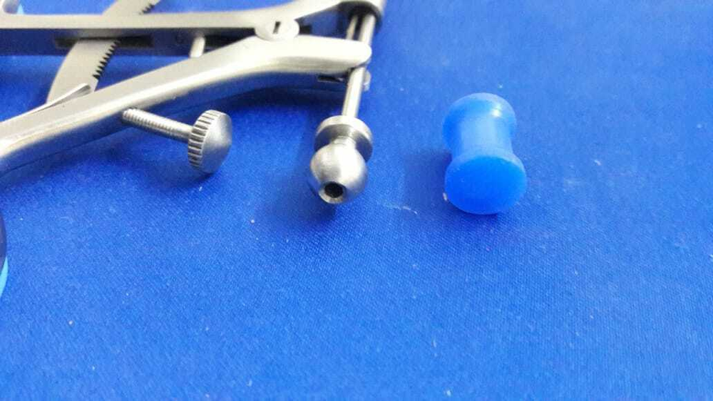 Specialty Laparoscopic Cholangiography Cholangiogram Clamp Forceps Instruments