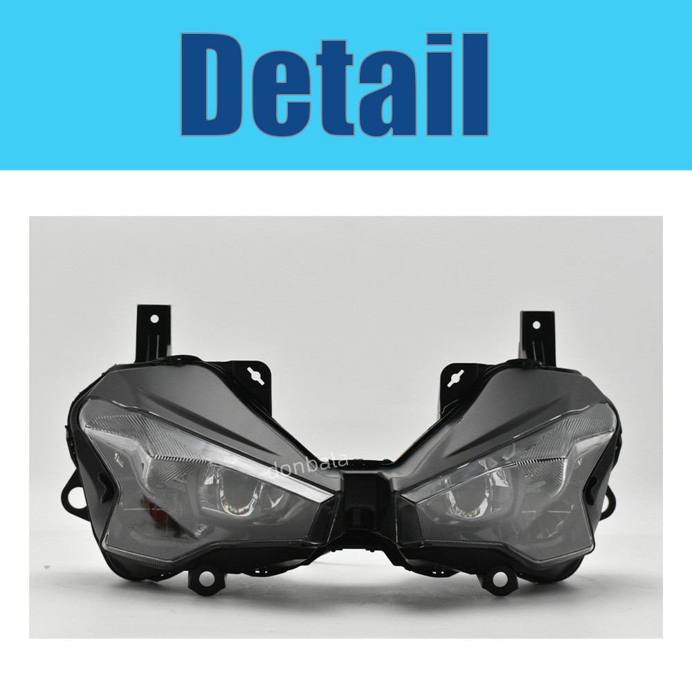 LED Headlight Assembly for KAWASAKI NINJA500/Ninja 500 SE ABS EX500 2024 2025
