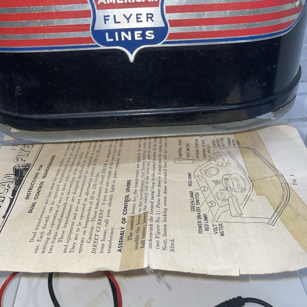 American Flyer 30 B Transformer Clean Tested