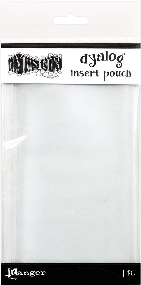 Ranger Reaveley s Dylusions Dyalog Insert Pouch Clear 25 Inch 25X8 Functional