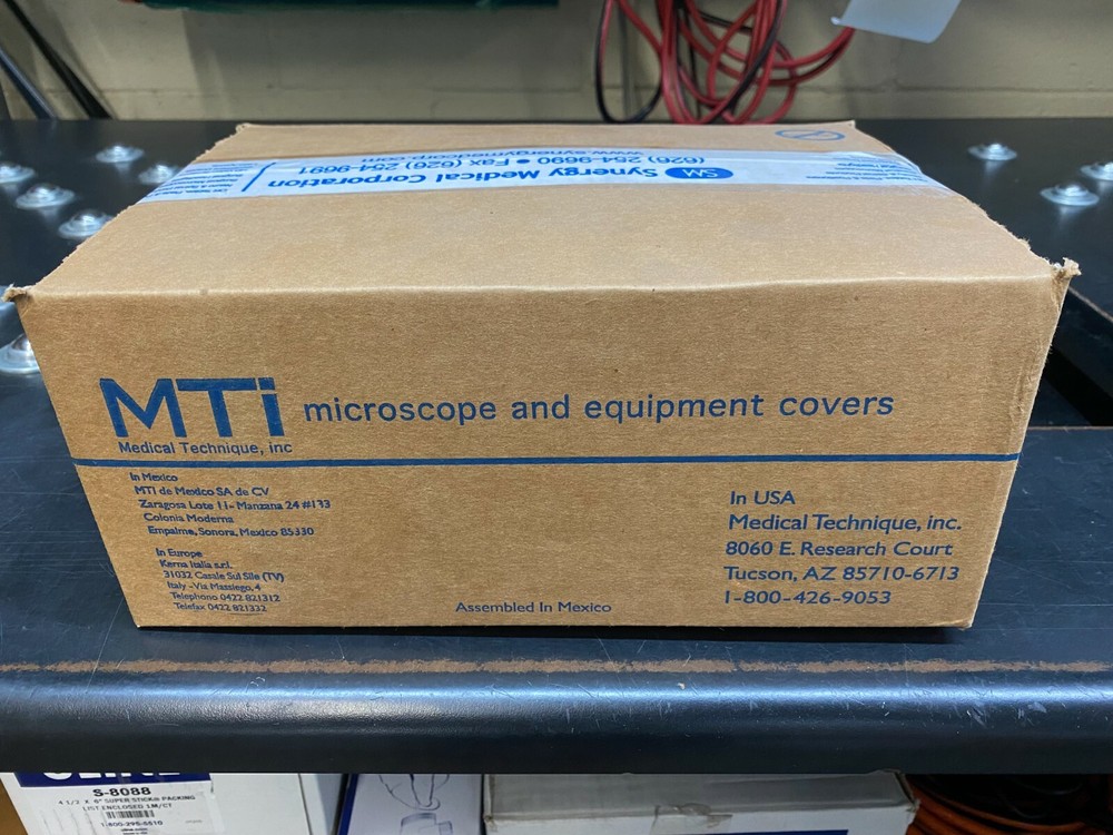 Microscope Drape 68mm lens w/ observer tubes (42" x 120”) 5 per case, Exp 8/2021