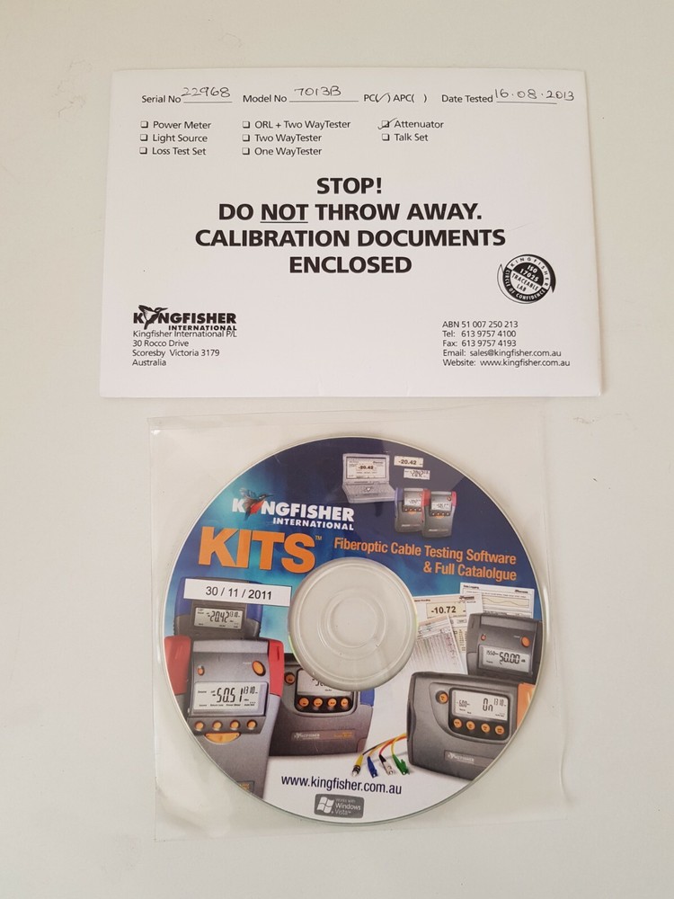 Kingfisher Ki7013B - PC Variable Optical Attenuator