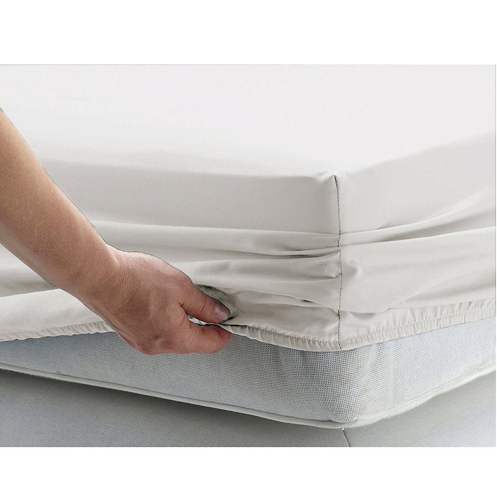Noble Egyptian Cotton Deep Pocket Bedding Sheets Select Size Ivory Solid