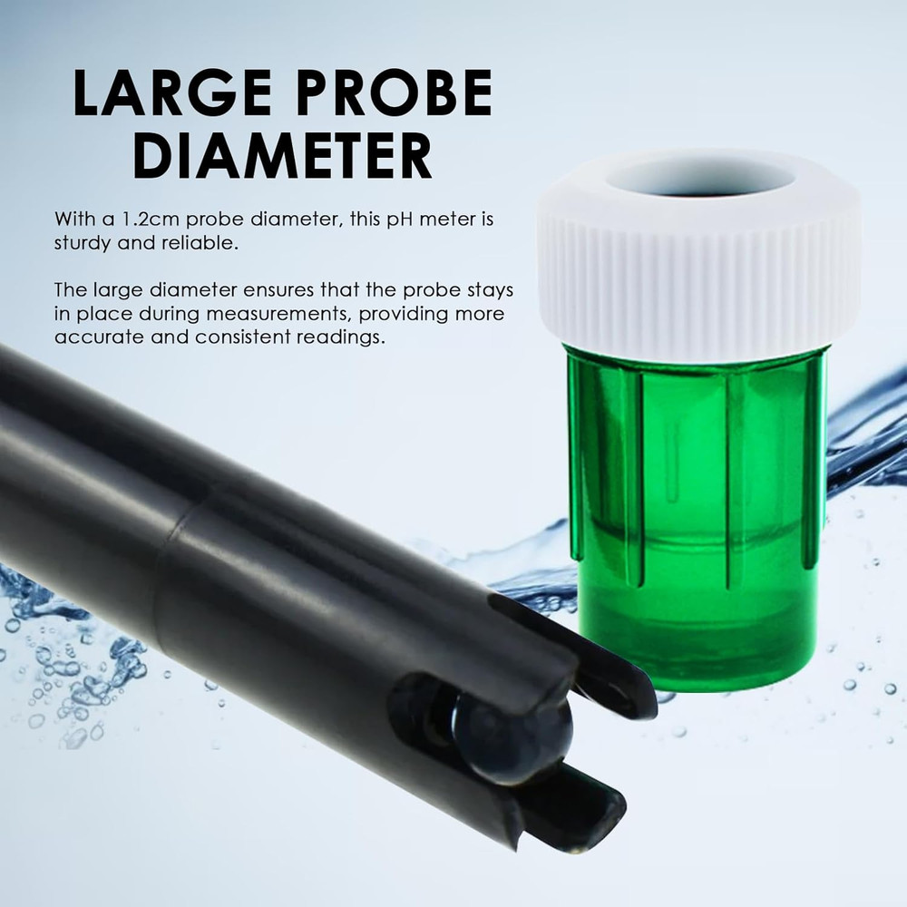 014 Ph Electrode Probe Ph Meter With Replacement Bnc Connector And 300cm Cable S