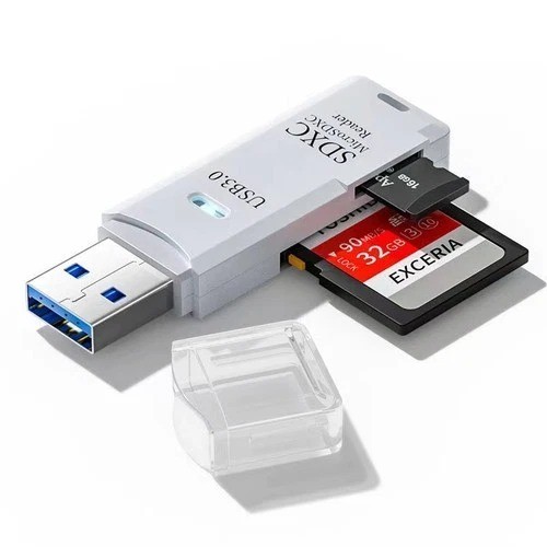 USB 3.0 Micro SD/TF Card Reader Memory Adapter for PC Laptop Camera
