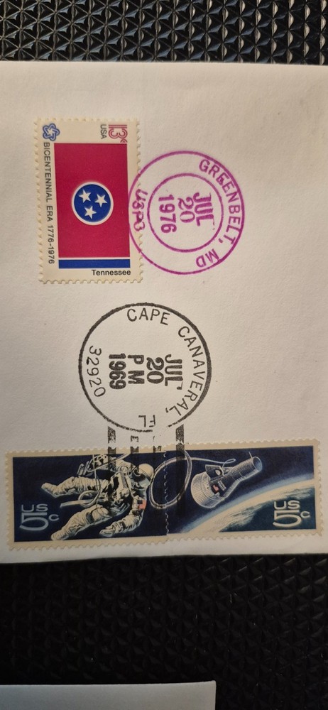 1371 Apollo 8 Moon Orbit 5"X3.5 Multiple on back (Each Different) 10 Per order