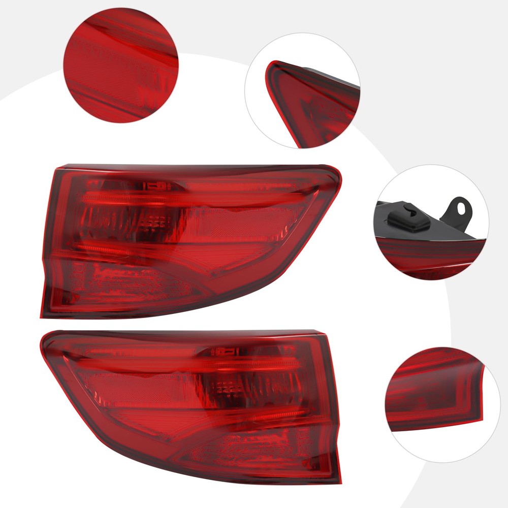 LED Outer Tail Light for MDX 2014-2020 33550TZ5A02 Left Right Side