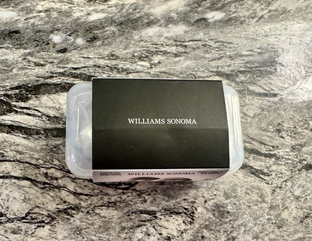 William Sonoma Whisky Spheres