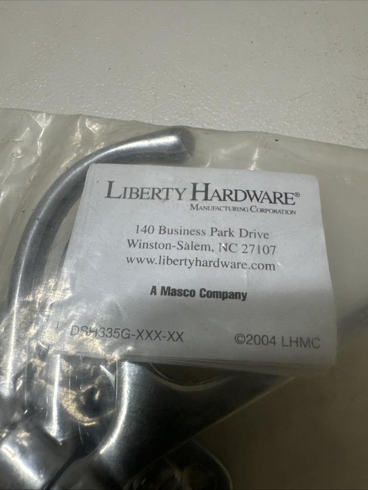 Liberty Hardware Hinged Triple Pronged Hook, Chrome, 1 pack