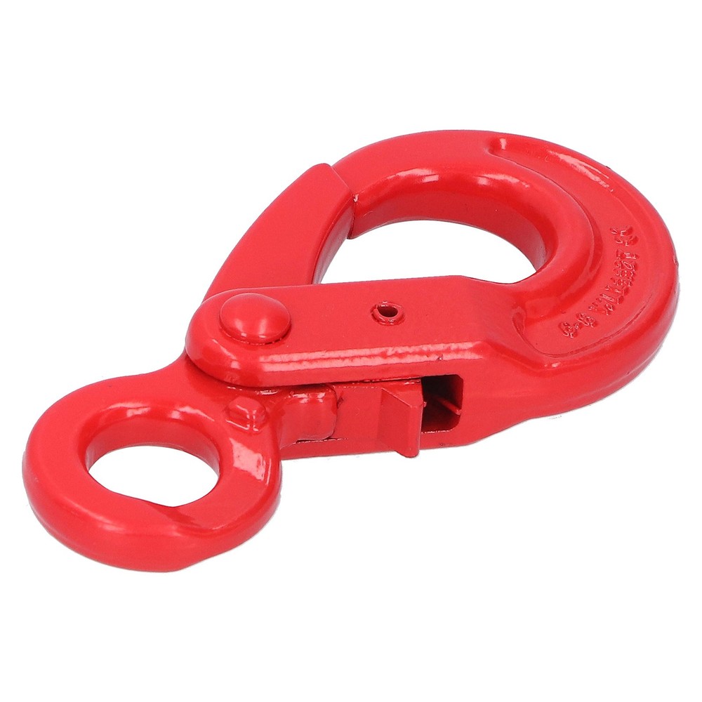 Slip Hook Safty Lock Self Locking Eye Type Lifting Hooks Working Tension 1.12T❀