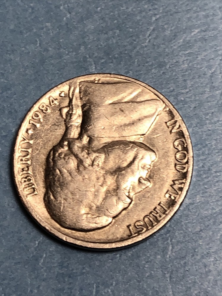 1984 P Jefferson Nickel Errors See pictures