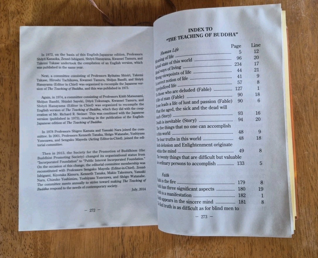 The Teaching of Buddha - Hollow Book Safe - Secret Stash Box Hidden Compartment