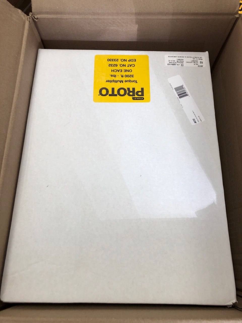 Proto J6232 Torque Multiplier 3200 ft-lbs, 19-19/32" Long