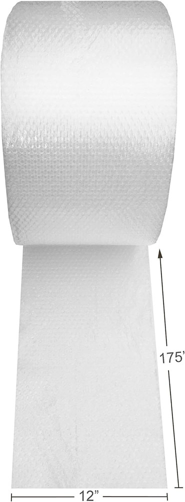 Amazon Basics Bubble Cushioning Wrap Packing Material for Fragile Items, Perfora