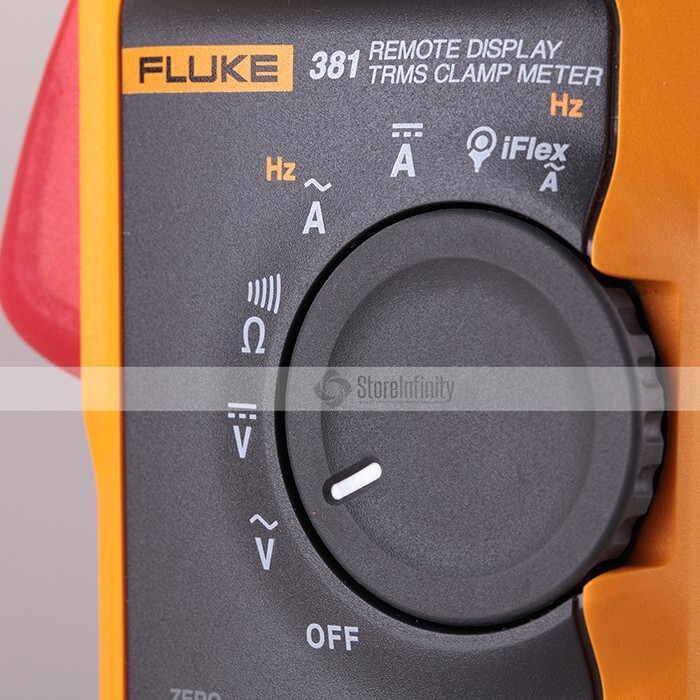 Fluke 381 Remote Display True RMS AC/DC Clamp Meter with iFlex