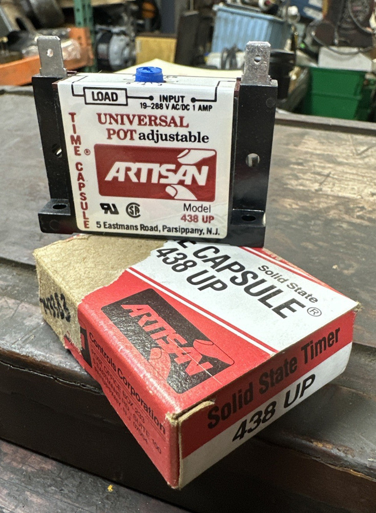 438UP 0-8min Artisan Solid State Timer Universal Pot Adjustable Time Capsule