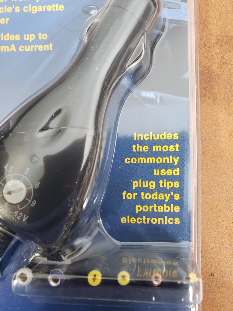 NEW 12V DC 1000mA Car Power Adapter Cigarette Lighter Socket Plug