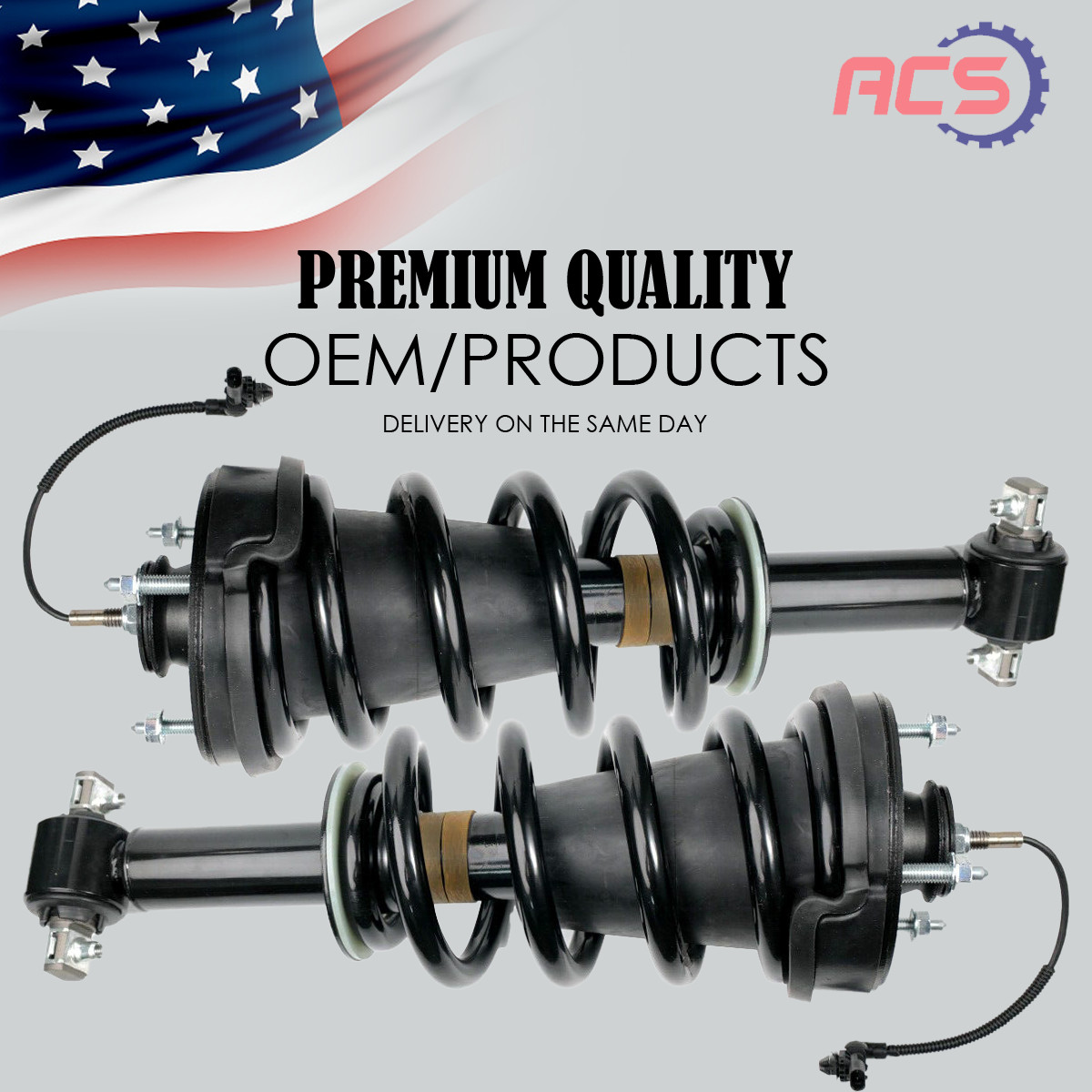 2PCS Front Shock Struts Assys Fit Escalade Tahoe Yukon Denali MagneRide 84176631