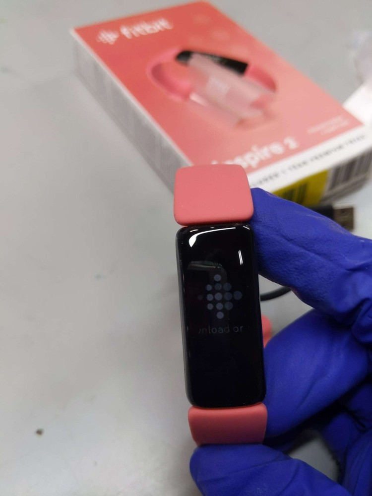 Fitbit Inspire 2 Activity Tracker – Black/Desert Rose (Open-Box)