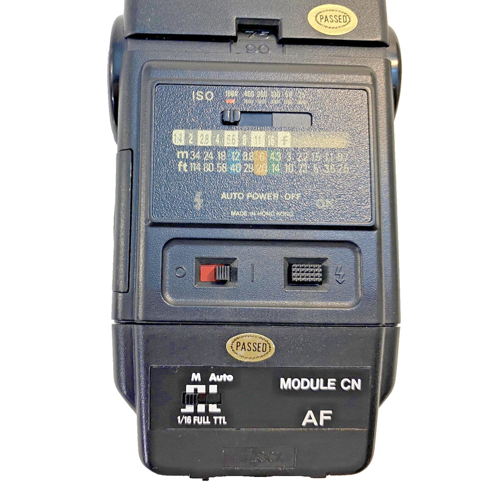 Quantaray QB 6500A Shoe Mount Camera Flash for Nikon & Canon DSLRs