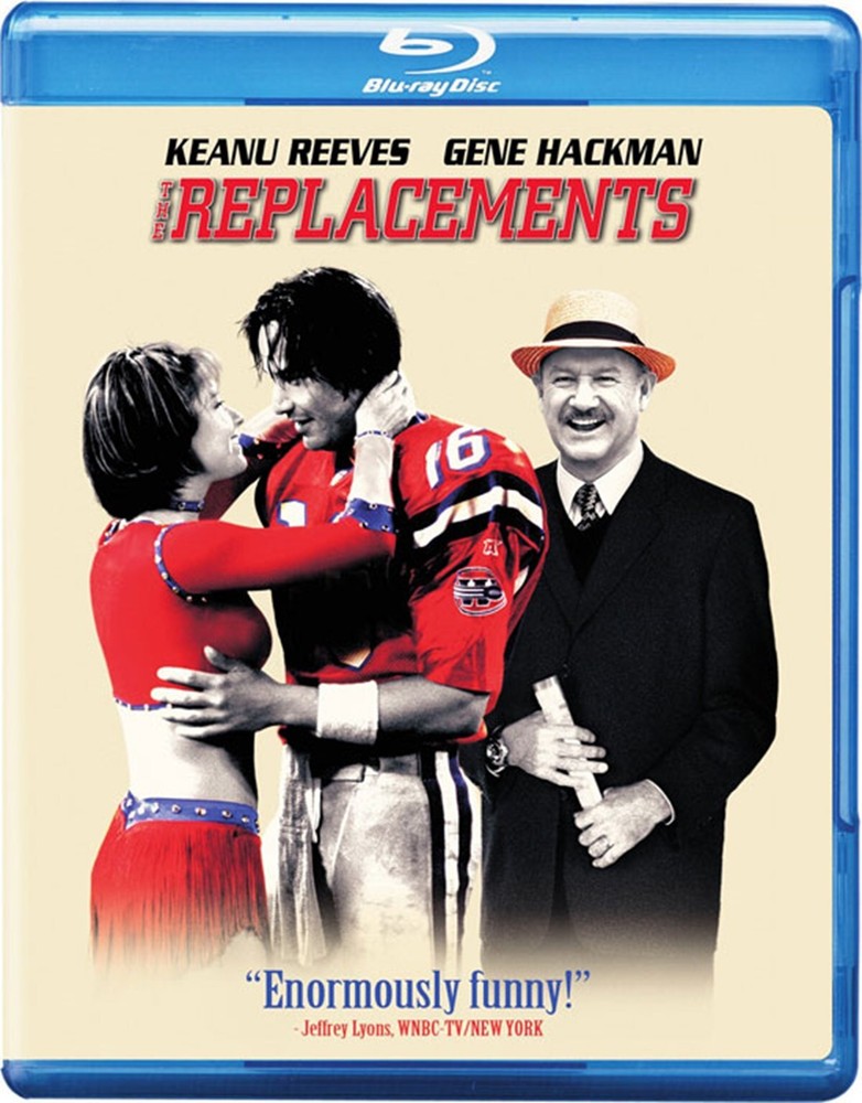 The Replacements Blu-ray Keanu Reeves NEW
