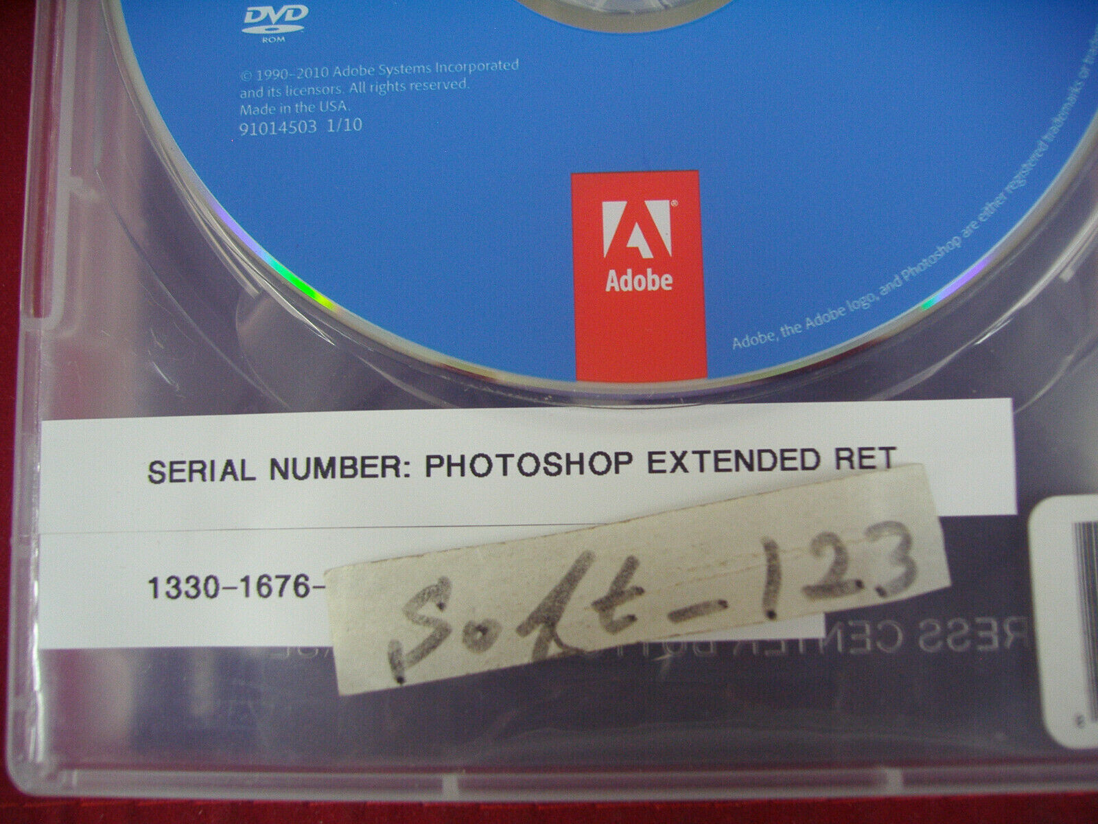 Adobe Photoshop CS5 Extended 64 & 32 bit for Windows Full Retail w/Serial Number