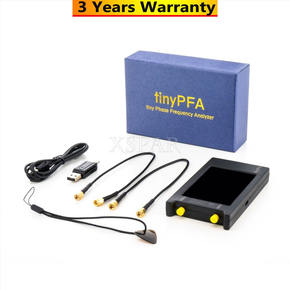 TinyPFA Portable Phase Frequency Analyzer 1MHz-290MHz with Touch Screen 4-inch