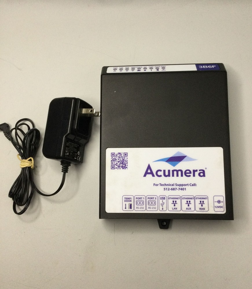 Acumera MG3-02 Router 3B6F W/Adapter Only Untested
