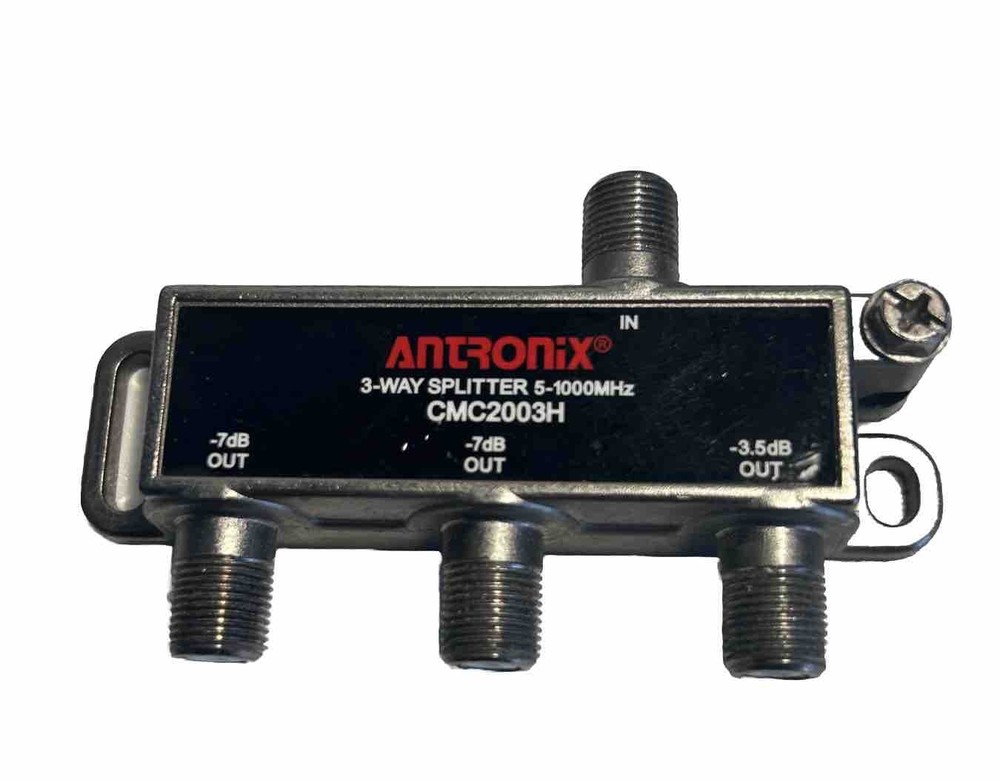 Antronix Three Way Splitter(2) ￼Antronix Two Way Splitter (1)