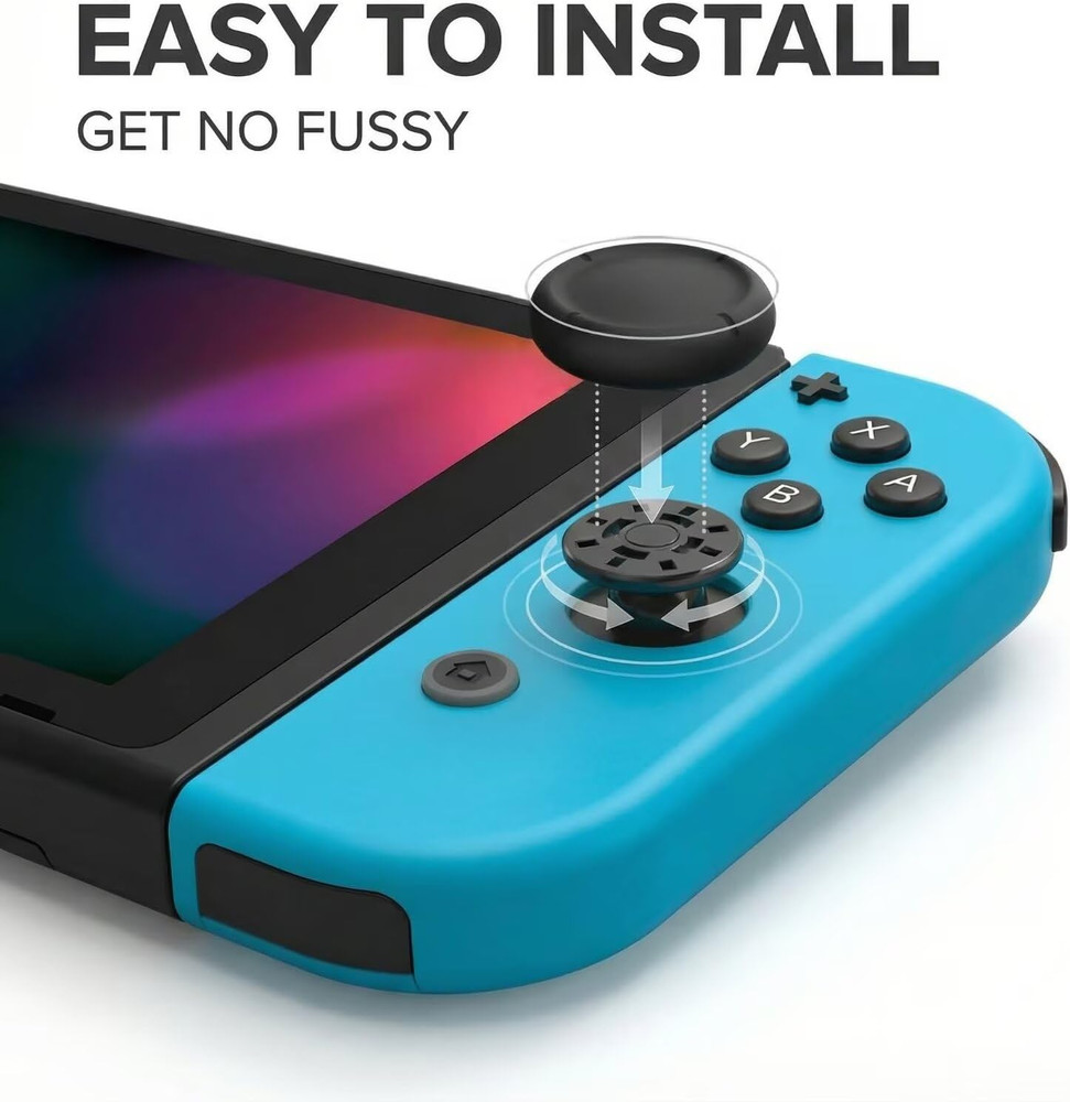Joystick Replacement Cap Thumb Grip for Switch OLED & Switch Lite, Joystick Grip