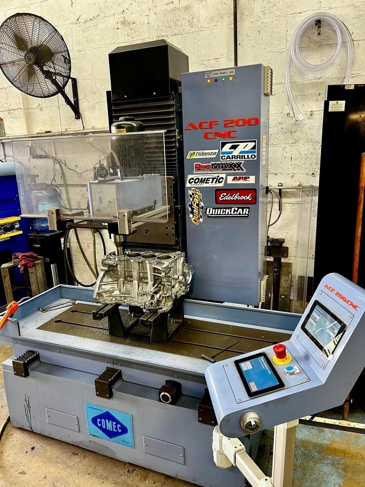 COMEC ACF 200.CNC CYLINDER BORING-RESURFACING MACHINE