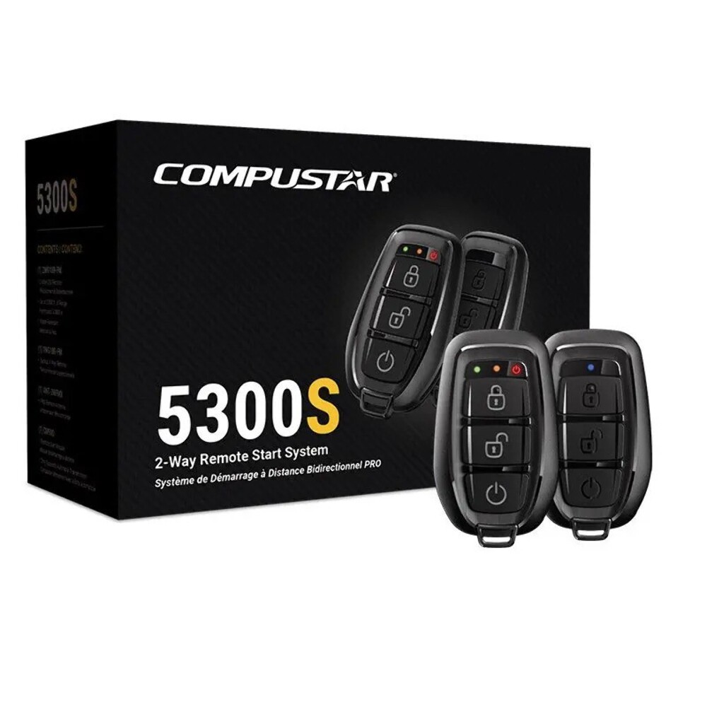 Compustar CSX5300-S All-in-One 2-Way Remote Start Bundle with LTE Module