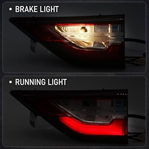Inner Tail Light Compatible with Chevy Traverse 2018 Right/Passenger INNER