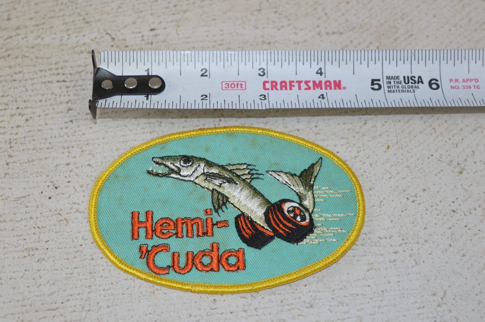 Vintage Hemi-'Cuda Patch