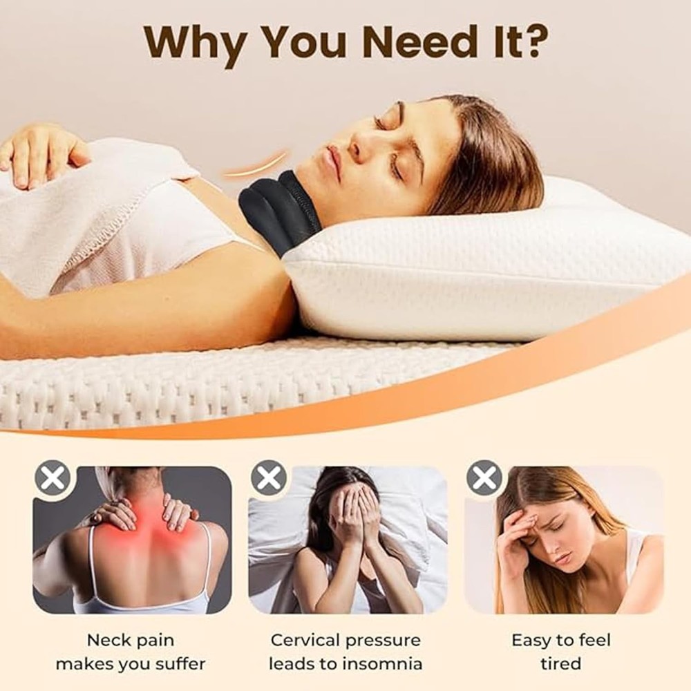 Vitavix Neck Support for Snoring,Necksupport - Never Snore Again, Adjustable .