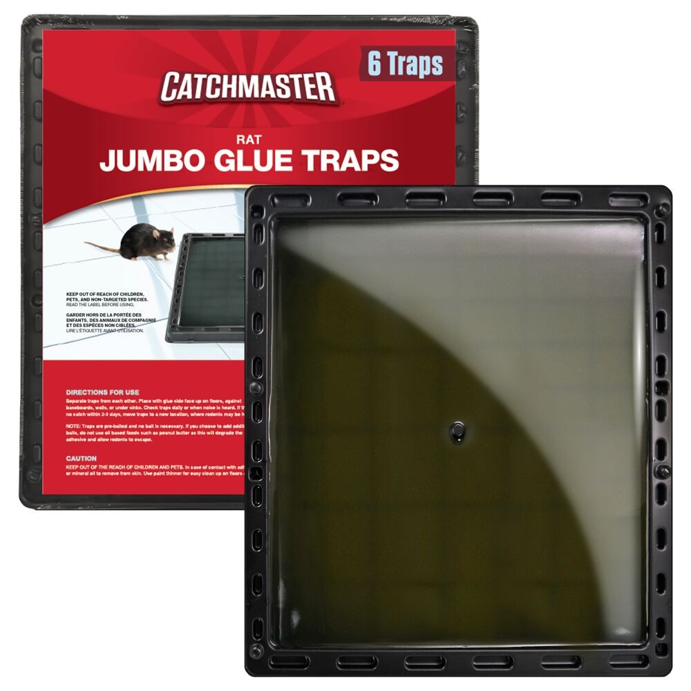 Catchmaster Jumbo Rat & Mouse Glue Traps