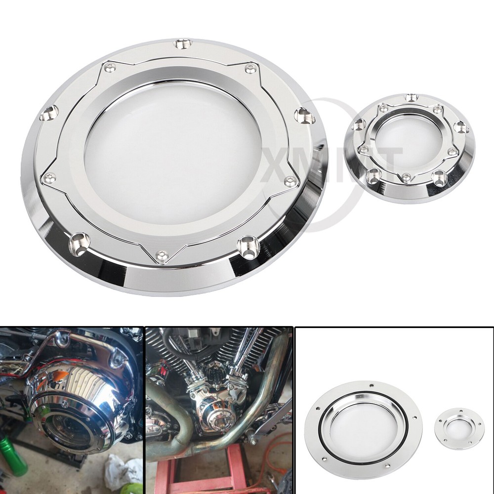 Engine Derby Timing Timer Covers For Harley Dyna Heritage Softail Fat Boy FLTR