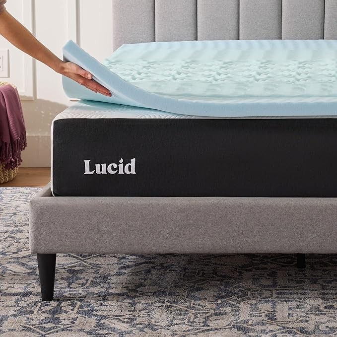 Gel Memory Foam Mattress Topper
