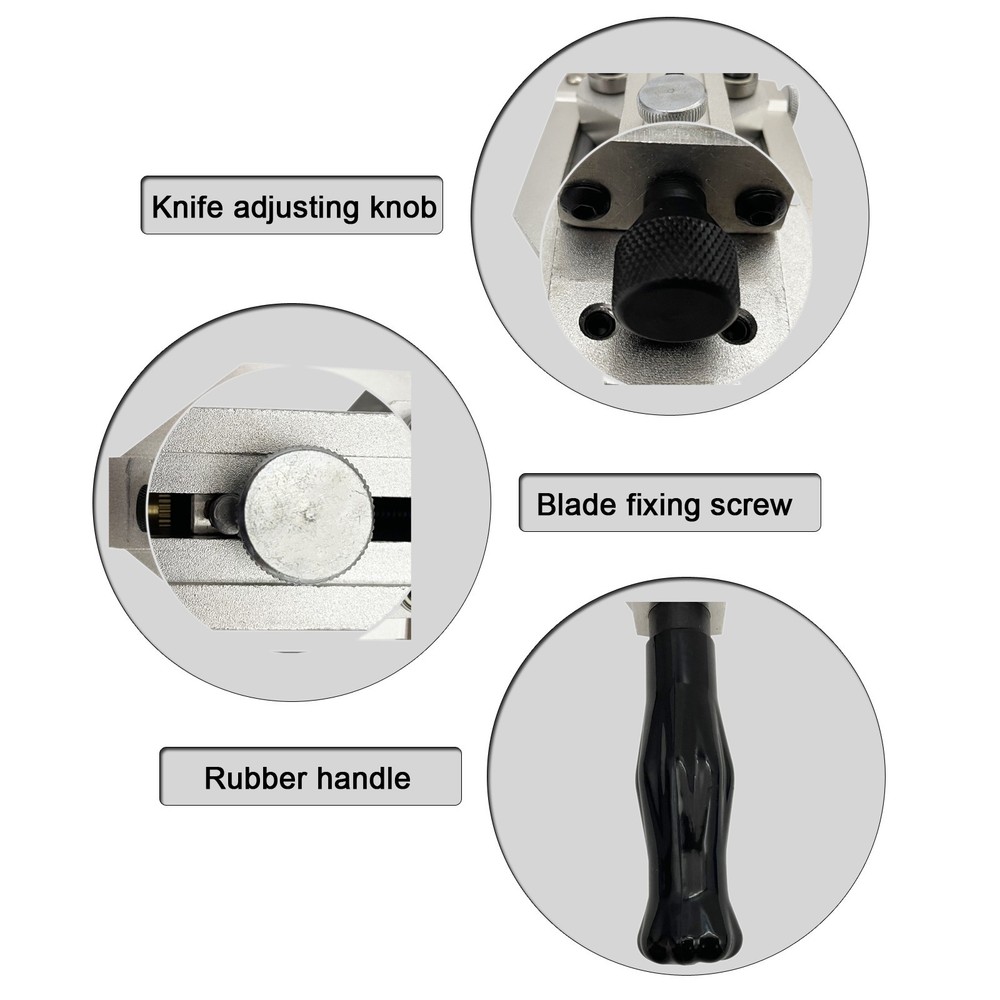 KBX-65 Manual Wire Stripper 35-65mm Diameter Two Blades Multi-Function Tool