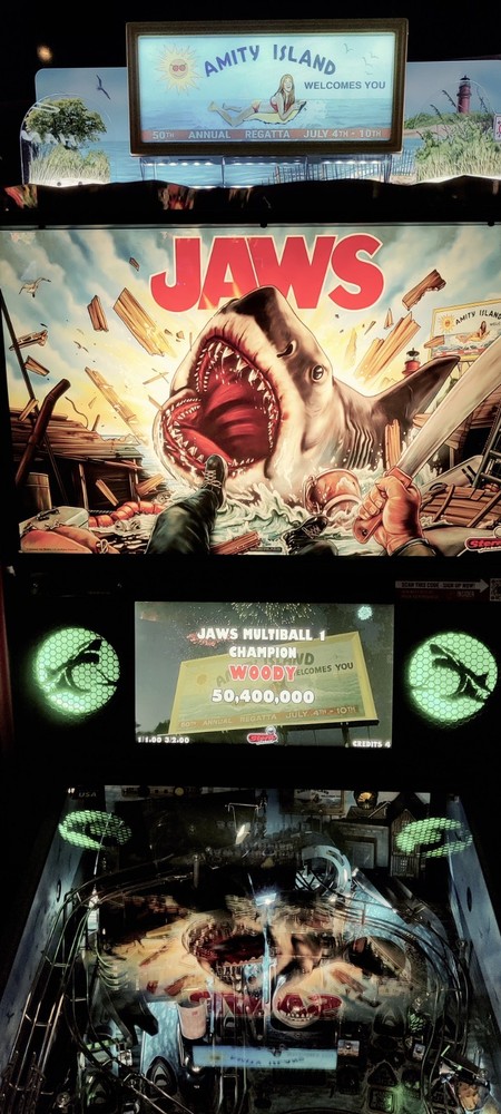 Jaws Pinball Speaker Inserts