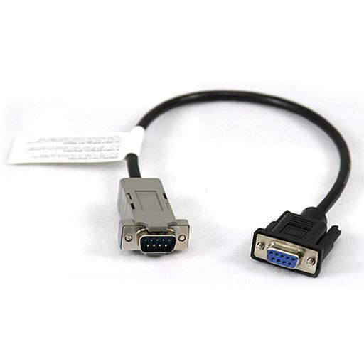 Midtronics A136 GR8 DB9 Cable 1' Black Serial Cable for Battery Tester